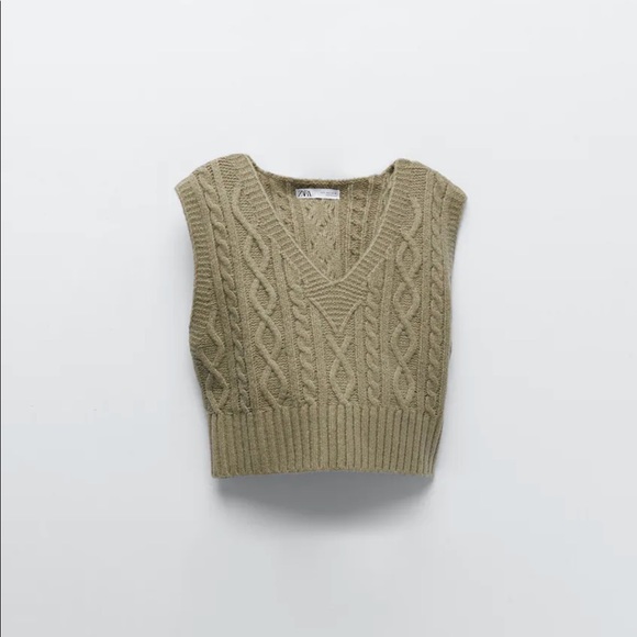 Zara | Sweaters | Zara Knit Vest | Poshmark